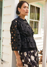 Load image into Gallery viewer, POL - Sumi Opera Jacket - Black Lace
