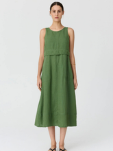 Load image into Gallery viewer, POL - Frankie Double Layer Dress - Fern
