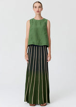 Load image into Gallery viewer, POL - Frankie Button Tank - Fern