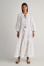 Load image into Gallery viewer, Pearl & Caviar - Mathilda Long Sleeve White Maxi Dress 5196