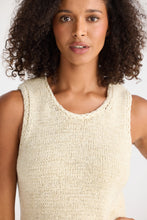 Load image into Gallery viewer, The Shanty - Saffron Knit Tank - Natural
