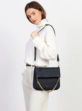 Load image into Gallery viewer, Saben - Daria Shoulder Bag - Black Bubble
