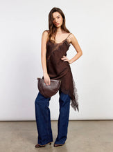 Load image into Gallery viewer, Saben - Gani Shoulder Bag - Espresso Croc