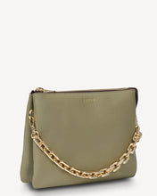 Load image into Gallery viewer, Saben - Matilda Crossbody Bag - Eucalyptus & Chunky Chain