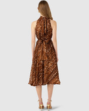 Load image into Gallery viewer, Sacha Drake - Maple Midi Dress - Mocha Cream Spot
