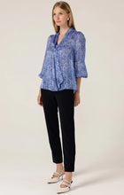 Load image into Gallery viewer, Sacha Drake - Mountain Blue Bird Blouse - Periwinkle Flower