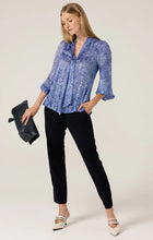 Load image into Gallery viewer, Sacha Drake - Mountain Blue Bird Blouse - Periwinkle Flower