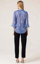 Load image into Gallery viewer, Sacha Drake - Mountain Blue Bird Blouse - Periwinkle Flower