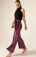 Load image into Gallery viewer, Sacha Drake - Sequin Palazzo Pant - Pink Multi