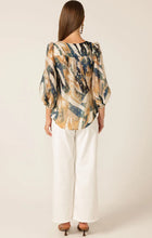 Load image into Gallery viewer, Sacha Drake - Zoey Blouse - Navy Sand Gold