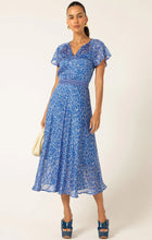 Load image into Gallery viewer, Sacha Drake - Renee Midi Dress - Cobalt White