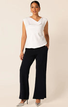 Load image into Gallery viewer, Sacha Drake - Cowl Bias Top - White