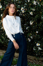 Load image into Gallery viewer, Ladli | Linen Palazzo Pant | Navy