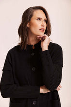 Load image into Gallery viewer, See Saw - Boiled Wool Coat - Black