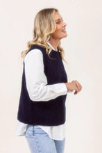 Load image into Gallery viewer, See Saw - Cashfeel Knit Vest