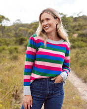 Load image into Gallery viewer, See Saw - Multi Stripe Sweater - Brights Combo