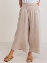 Load image into Gallery viewer, See Saw - Shirring Pant - Natural