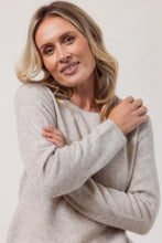 Load image into Gallery viewer, See Saw - Yak Stitch Sweater - Wheat