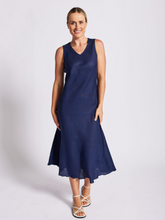Load image into Gallery viewer, See Saw - Bias Cut Dress - Navy