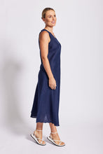 Load image into Gallery viewer, See Saw - Bias Cut Dress - Navy
