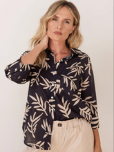 Load image into Gallery viewer, See Saw - 100% Cotton Shirt - Leaf Print