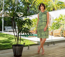 Load image into Gallery viewer, See Saw - Linen Cowl Neck Dress - Tokyo Streets