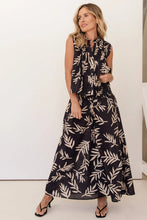 Load image into Gallery viewer, See Saw - 100% Cotton Pintuck Top - Leaf Print