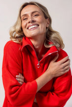 Load image into Gallery viewer, See Saw - Zip Collar Sweater