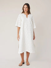 Load image into Gallery viewer, State Of Embrace - Lace Kaftan - Ecru