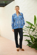 Load image into Gallery viewer, The Dreamer Label- Chloe Bird Blouse - Blue