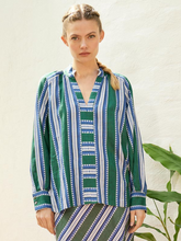 Load image into Gallery viewer, The Dreamer Label - Chloe Sun Blouse - Green