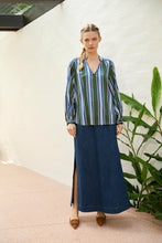 Load image into Gallery viewer, The Dreamer Label - Nola Sun Silk Blouse - Green