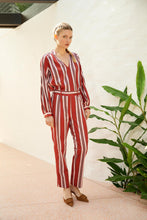 Load image into Gallery viewer, The Dreamer Label - Nola Sun Silk Blouse - Red