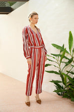 Load image into Gallery viewer, The Dreamer Label - Nola Sun Silk Blouse - Red