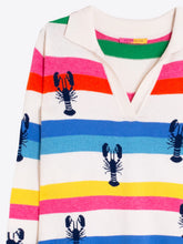 Load image into Gallery viewer, Vilagallo - Isota Multicolour Lobster Intarsia Sweater