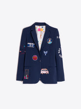 Load image into Gallery viewer, Vilagallo - Hannah Navy Blue Jacket