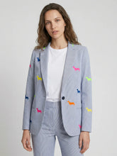 Load image into Gallery viewer, Vilagallo - Hannah Embroidered Stripe Jacket