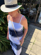 Load image into Gallery viewer, Luoni - Tia Dress - Thick Stripe Navy