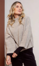 Load image into Gallery viewer, See Saw - Pointelle Knit Top - Oat Marle