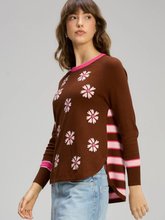 Load image into Gallery viewer, Zaket & Plover - Daisy Chain Knit - Chocolate