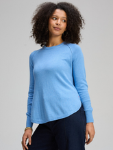 Load image into Gallery viewer, Zaket & Plover - Rounded Bottom Knit - Blueberry