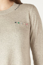 Load image into Gallery viewer, Zaket & Plover - Handwork Curve Jumper - Marl