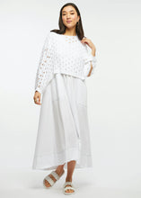 Load image into Gallery viewer, Zaket & Plover - Holey Shrug - White