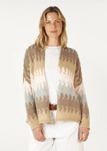 Load image into Gallery viewer, Zaket & Plover - Mountain Peaks Cardi - Fawn