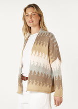 Load image into Gallery viewer, Zaket & Plover - Mountain Peaks Cardi - Fawn