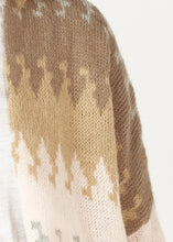 Load image into Gallery viewer, Zaket & Plover - Mountain Peaks Cardi - Fawn
