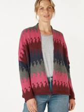 Load image into Gallery viewer, Zaket & Plover - Mountain Peaks Cardi - Wine