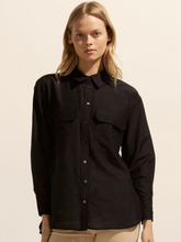 Load image into Gallery viewer, Zoe Kratzmann - Abroad Top - Black