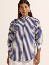 Load image into Gallery viewer, Zoe Kratzmann - Agile Top - Navy Stripe