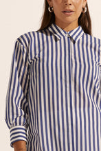 Load image into Gallery viewer, Zoe Kratzmann - Agile Top - Navy Stripe